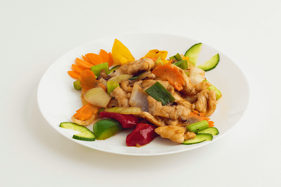 Kipfilet met knoflook saus