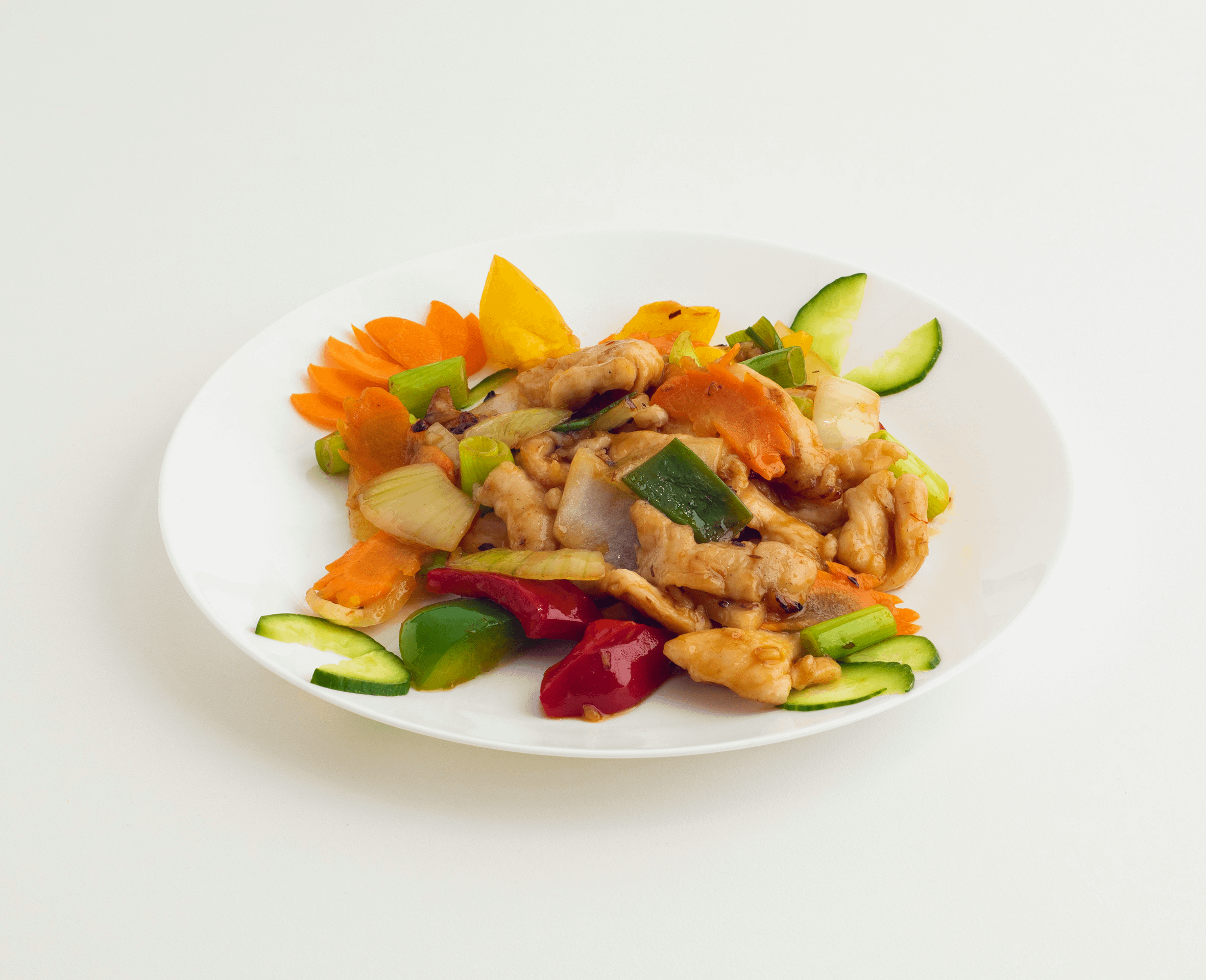 Kipfilet met knoflook saus